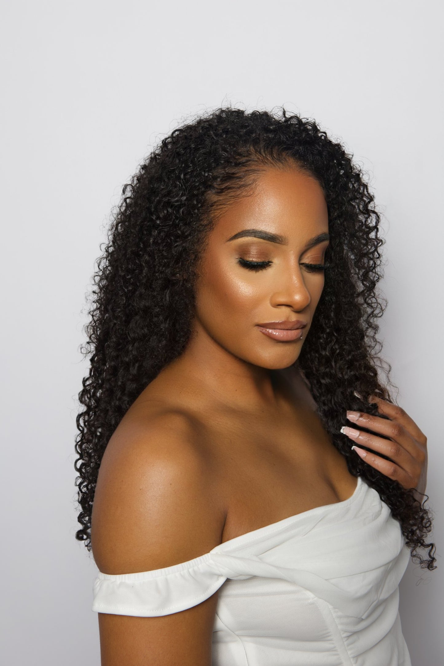 Raw Deep Curly Invisible Seamless Clip-ins