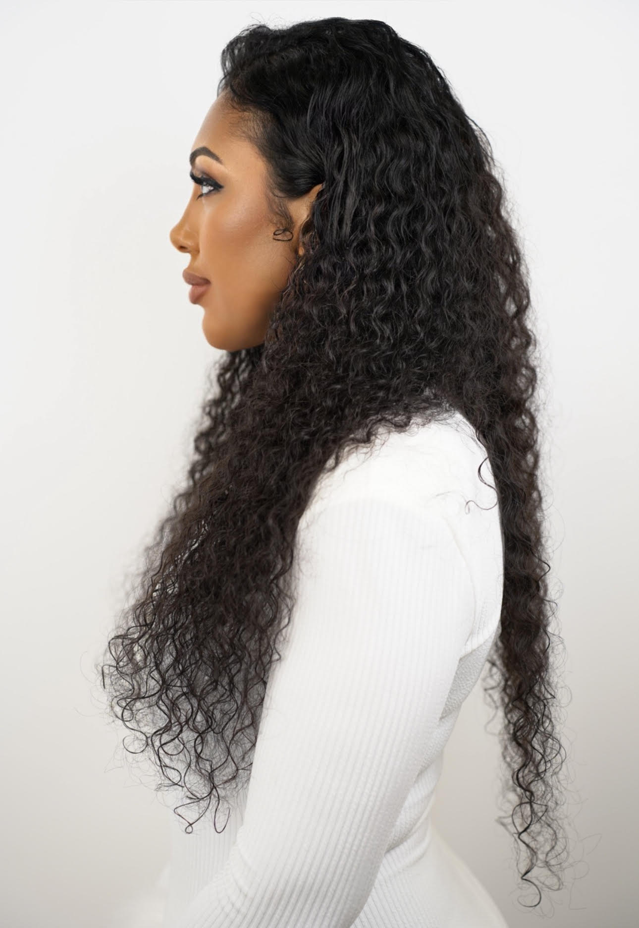 Raw Loose Curly Invisible Seamless Clip-ins